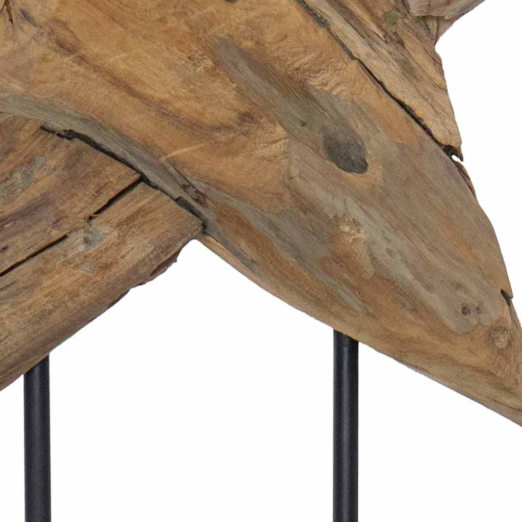 Stella di Natale LED Marrone 43,5 x 13,5 x 59 cm