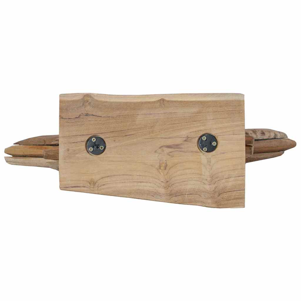 Stella di Natale Marrone 59,5 x 18 x 74 cm Legno di teak solido