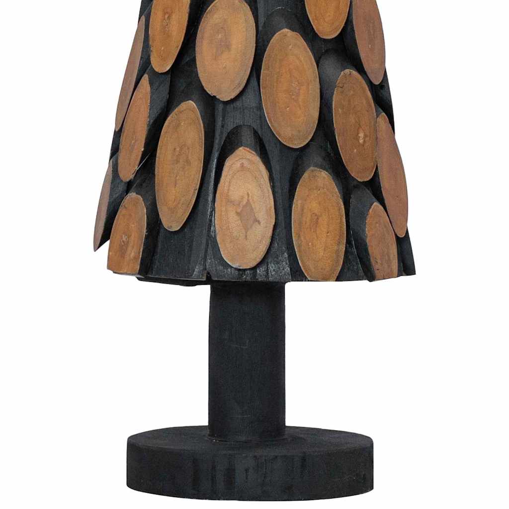Albero di Natale Marrone 61 cm Legno massello di teak