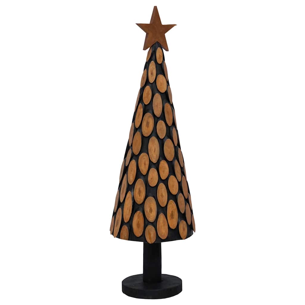 Albero di Natale Marrone 149 cm Legno massello di teak