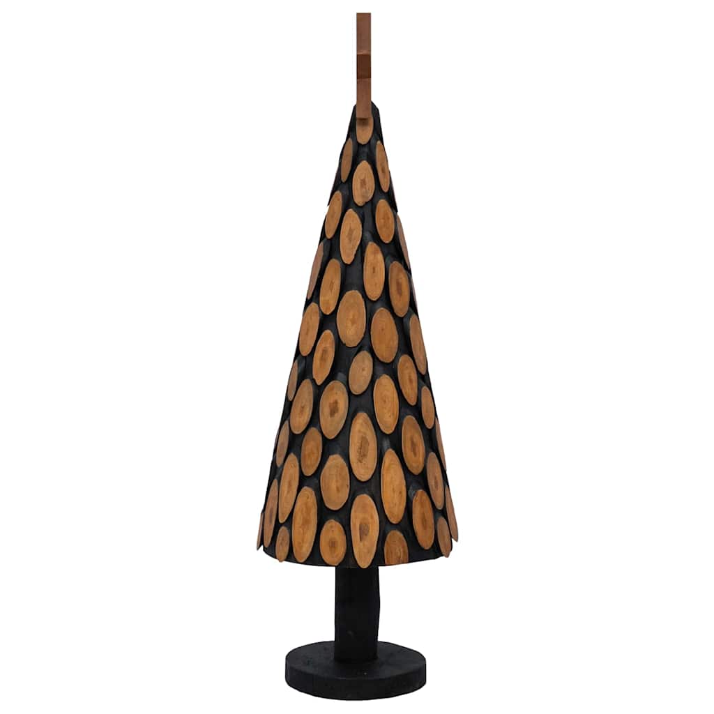 Albero di Natale Marrone 149 cm Legno massello di teak