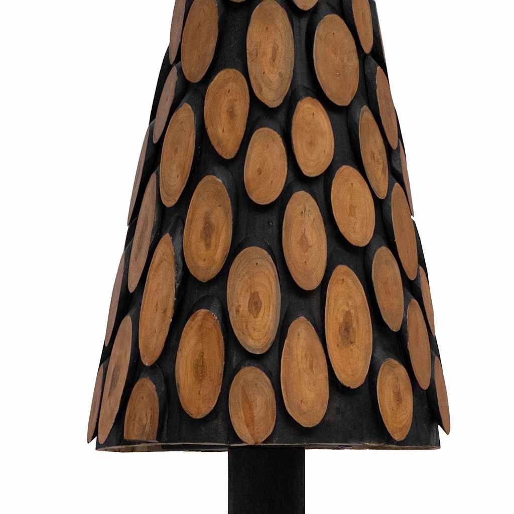 Albero di Natale Marrone 149 cm Legno massello di teak