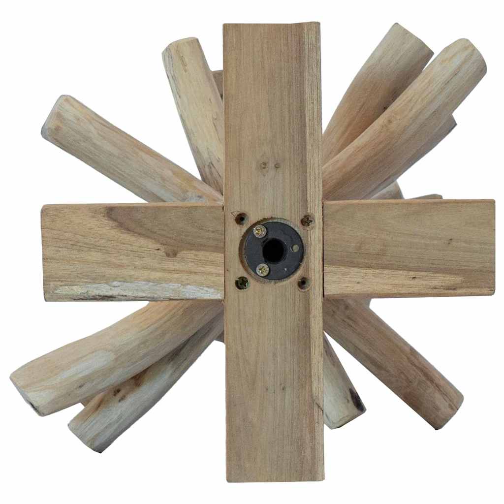 Albero di Natale Marrone 60 cm Legno di teak massello