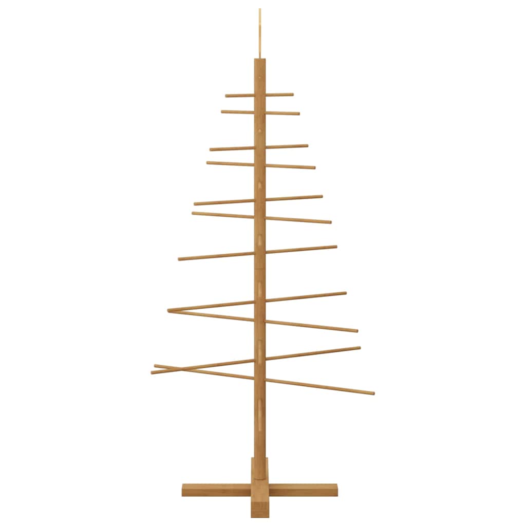 Albero di Natale in legno Marrone 125 cm Bambù