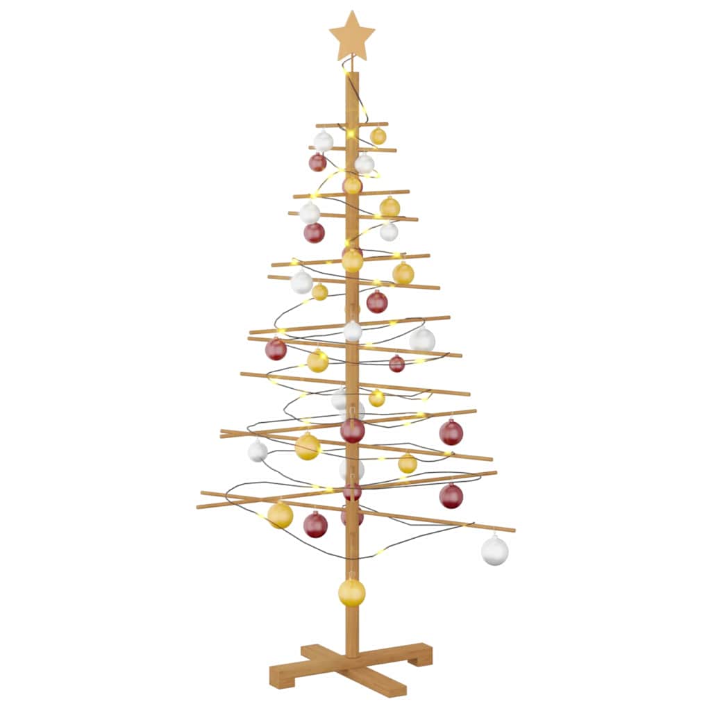 Albero di Natale in legno Marrone 150 cm Bambù