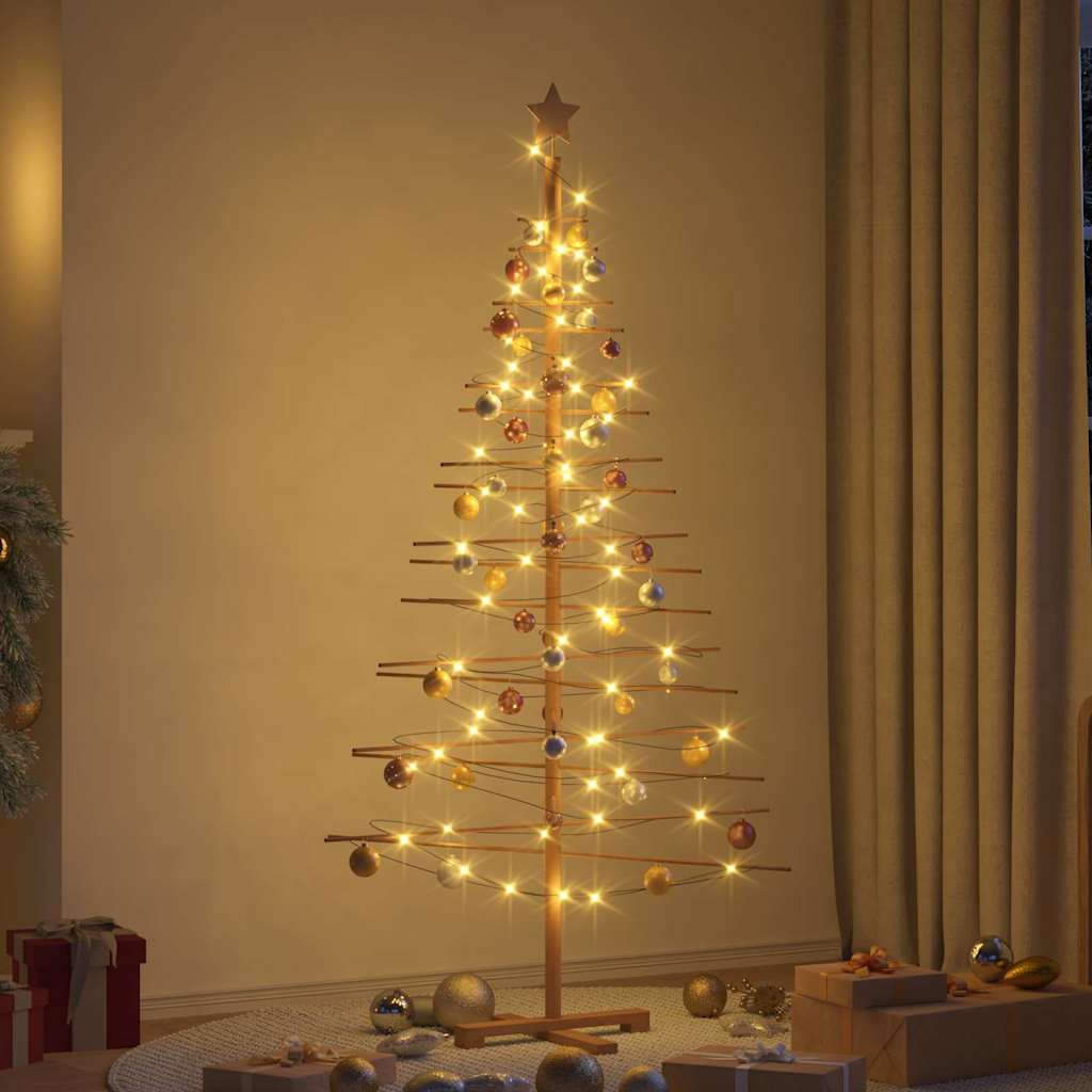 Albero di Natale in legno Marrone 180 cm Bambù