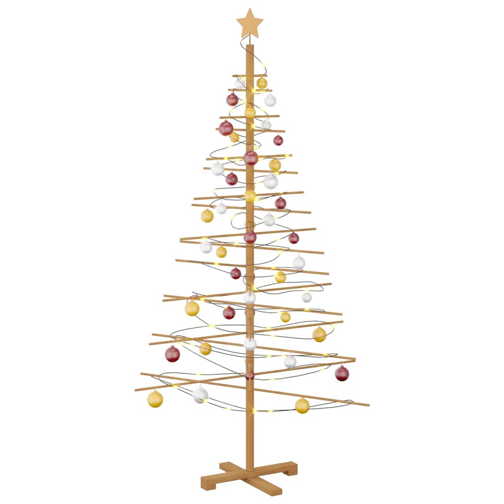 Albero di Natale in legno Marrone 180 cm Bambù