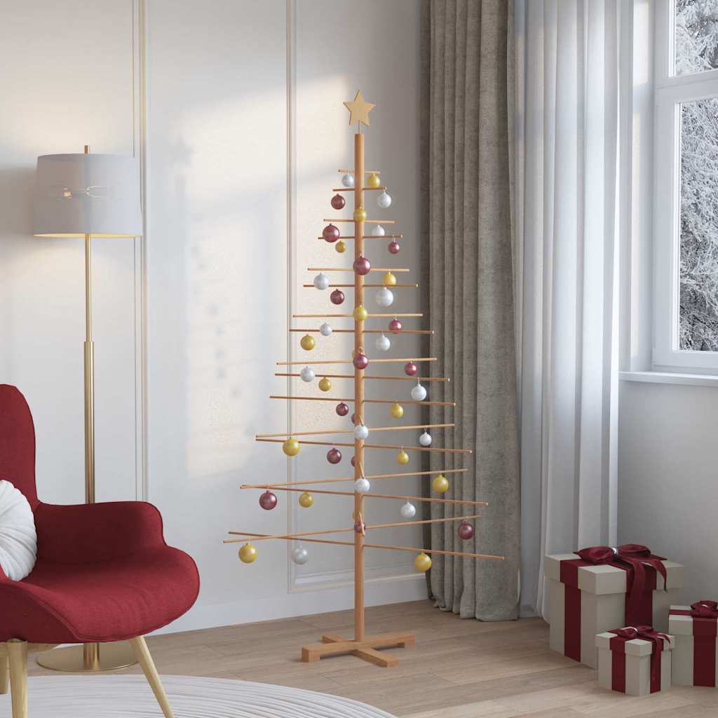 Albero di Natale in legno Marrone 180 cm Bambù