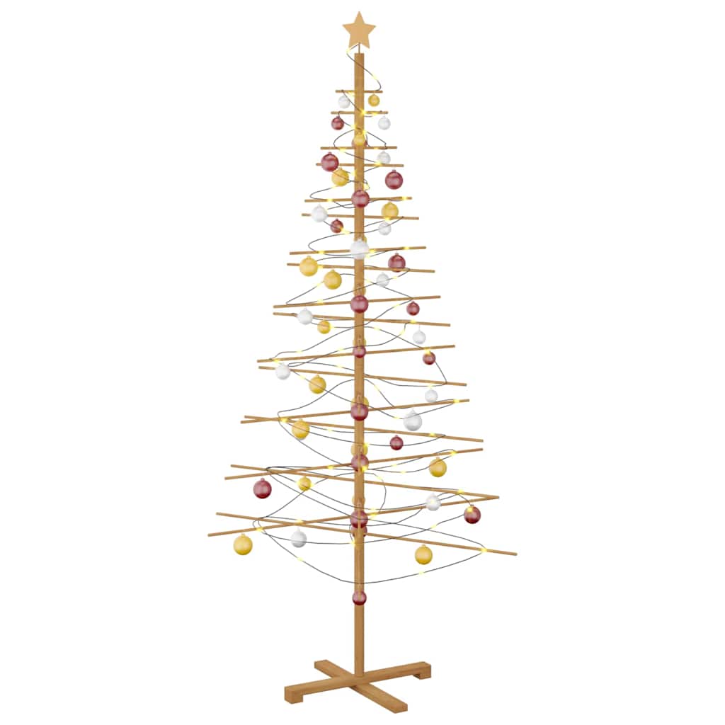Albero di Natale in legno Marrone 210 cm Bambù