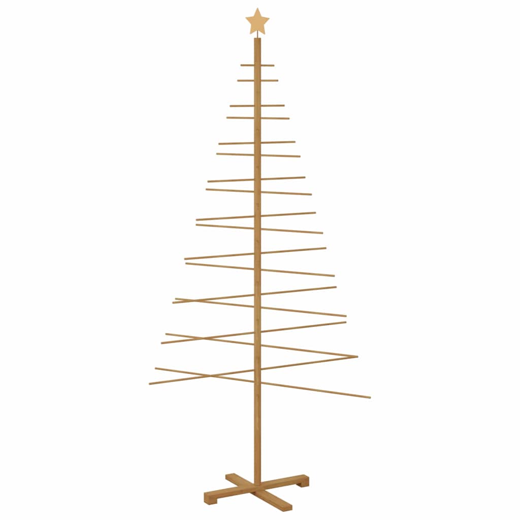 Albero di Natale in legno Marrone 210 cm Bambù