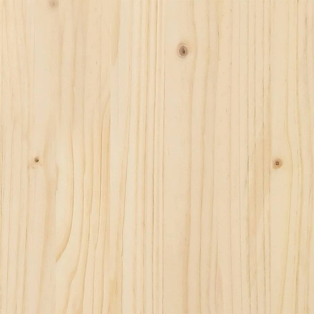 Albero di Natale in legno con supporto Naturale 75 cm