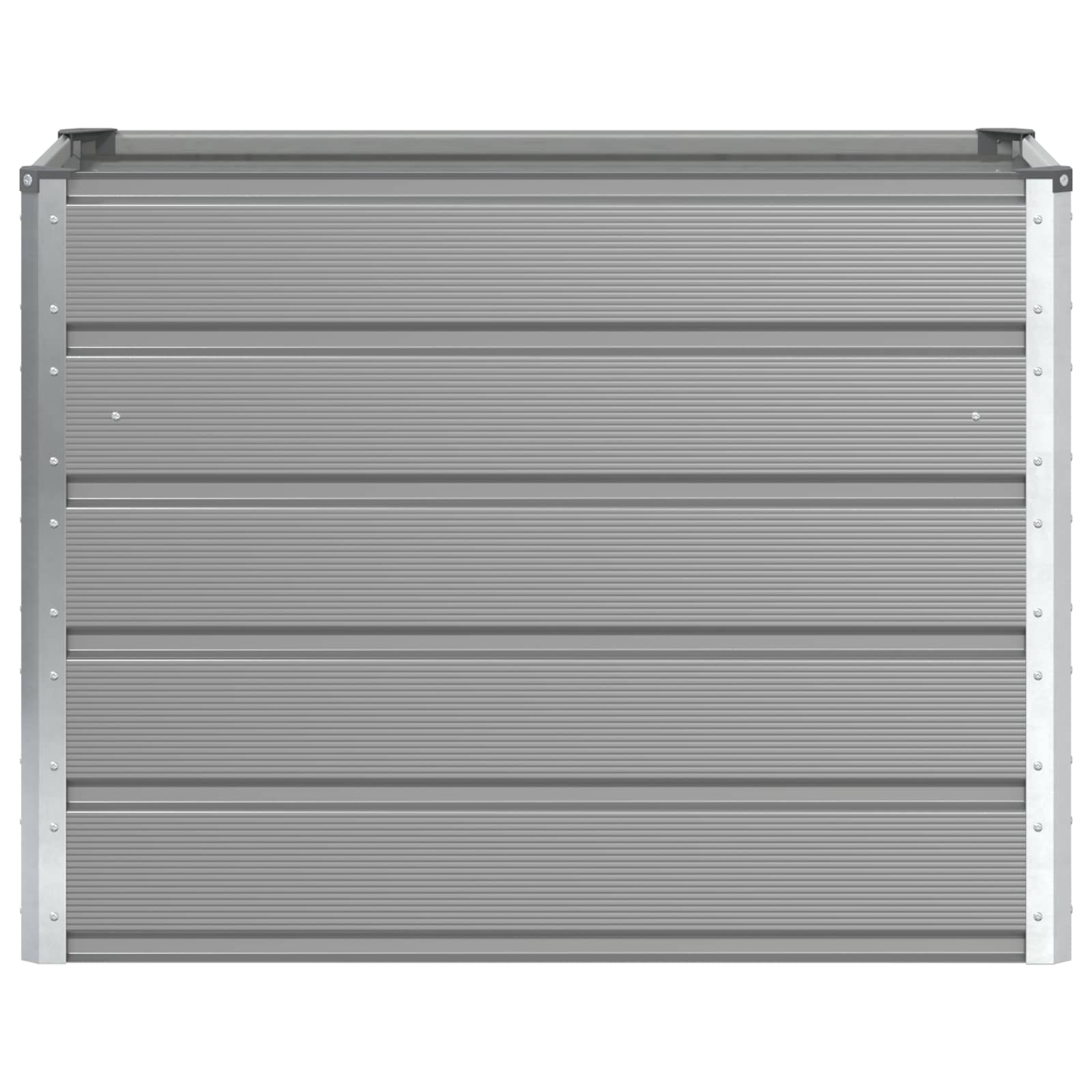 Fioriera Grigio chiaro 100 x 50 x 77 cm Acciaio zincato