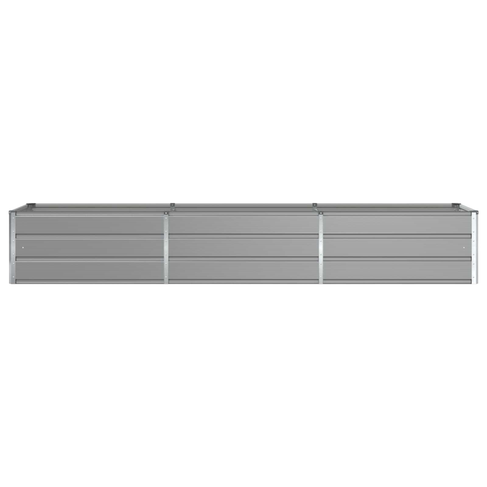 Fioriera Grigio chiaro 290 x 50 x 45 cm Acciaio zincato