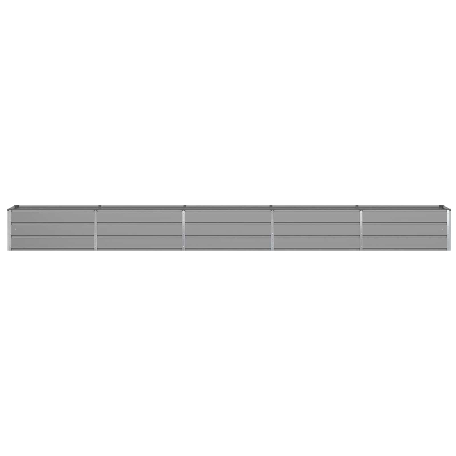 Fioriera Grigio chiaro 480 x 50 x 45 cm Acciaio zincato