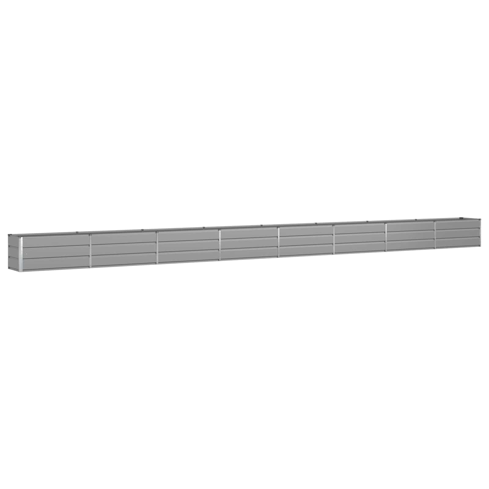 Fioriera Grigio chiaro 770 x 50 x 45 cm Acciaio zincato