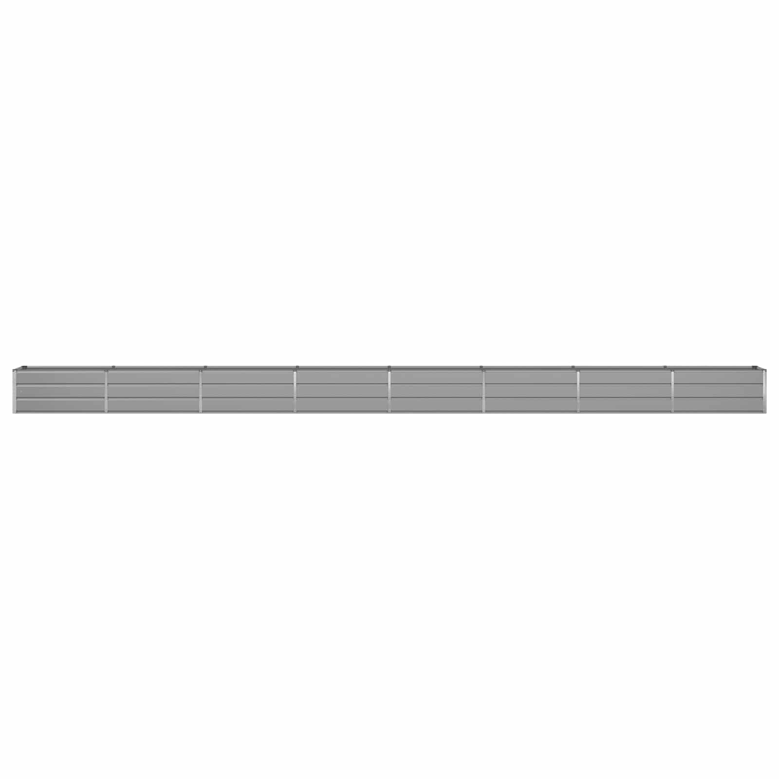 Fioriera Grigio chiaro 770 x 50 x 45 cm Acciaio zincato
