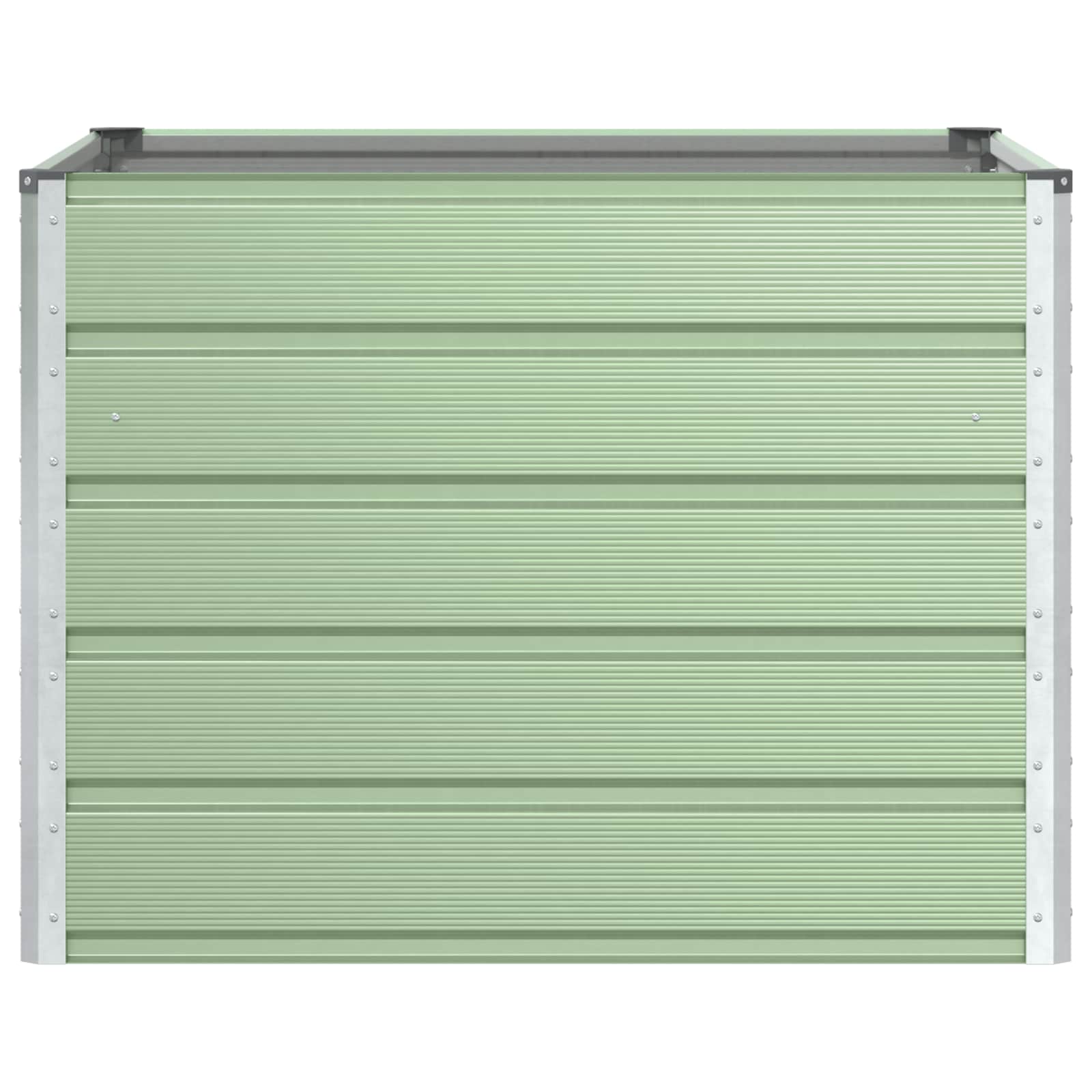 Fioriera Verde Pastello 100 x 100 x 75 cm Acciaio