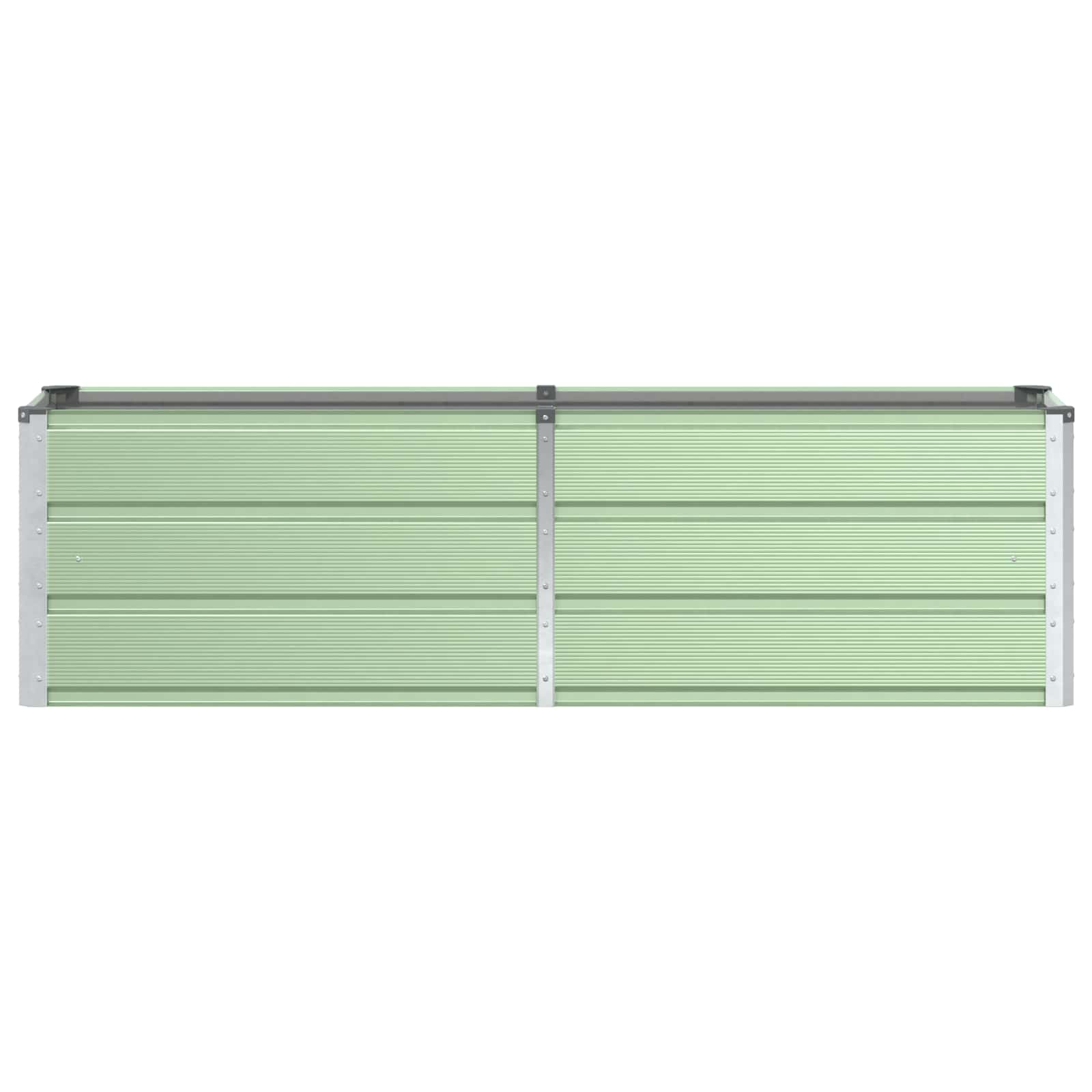 Fioriera Verde 160 x 40 x 45 cm Acciaio