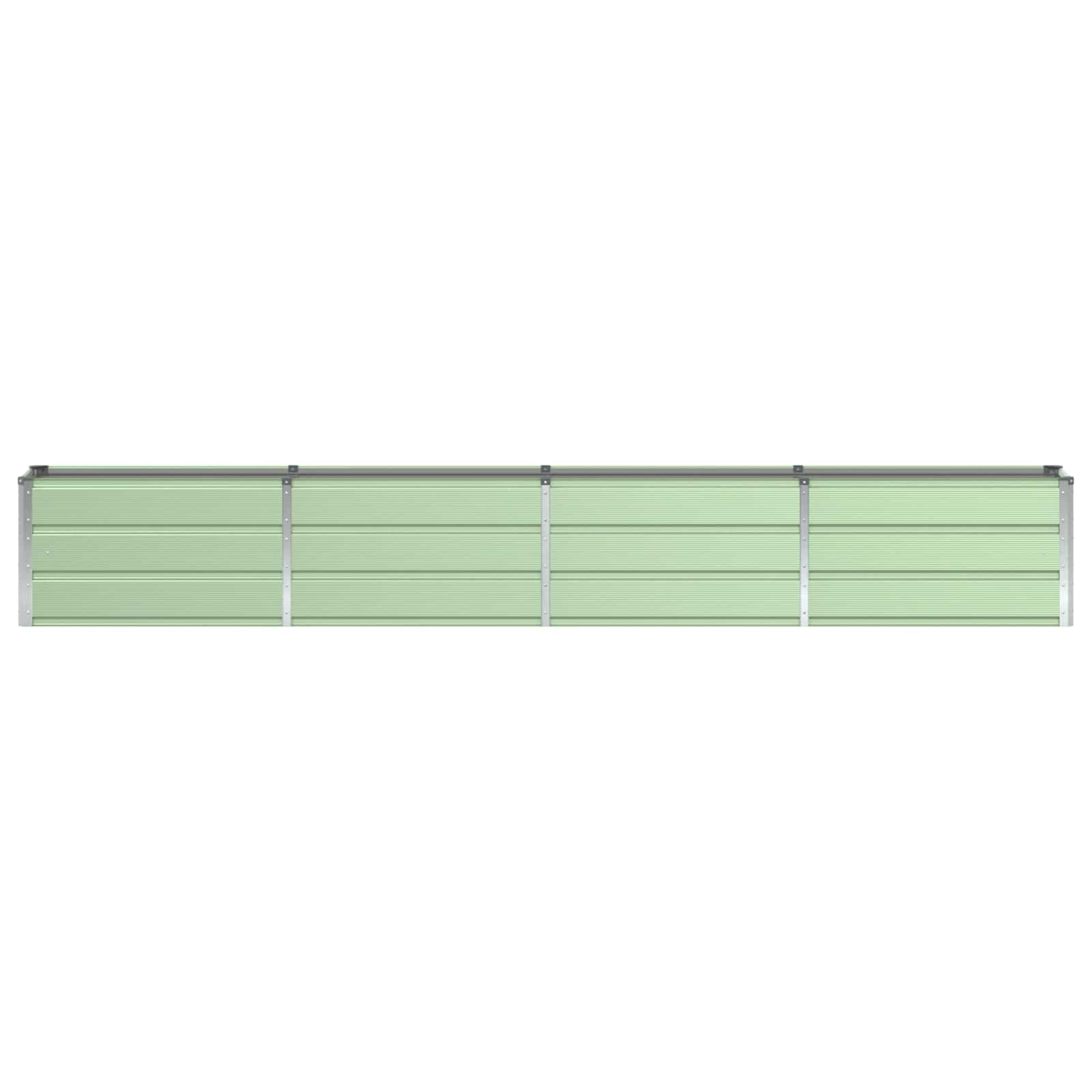 Fioriera Verde 320 x 40 x 45 cm Acciaio