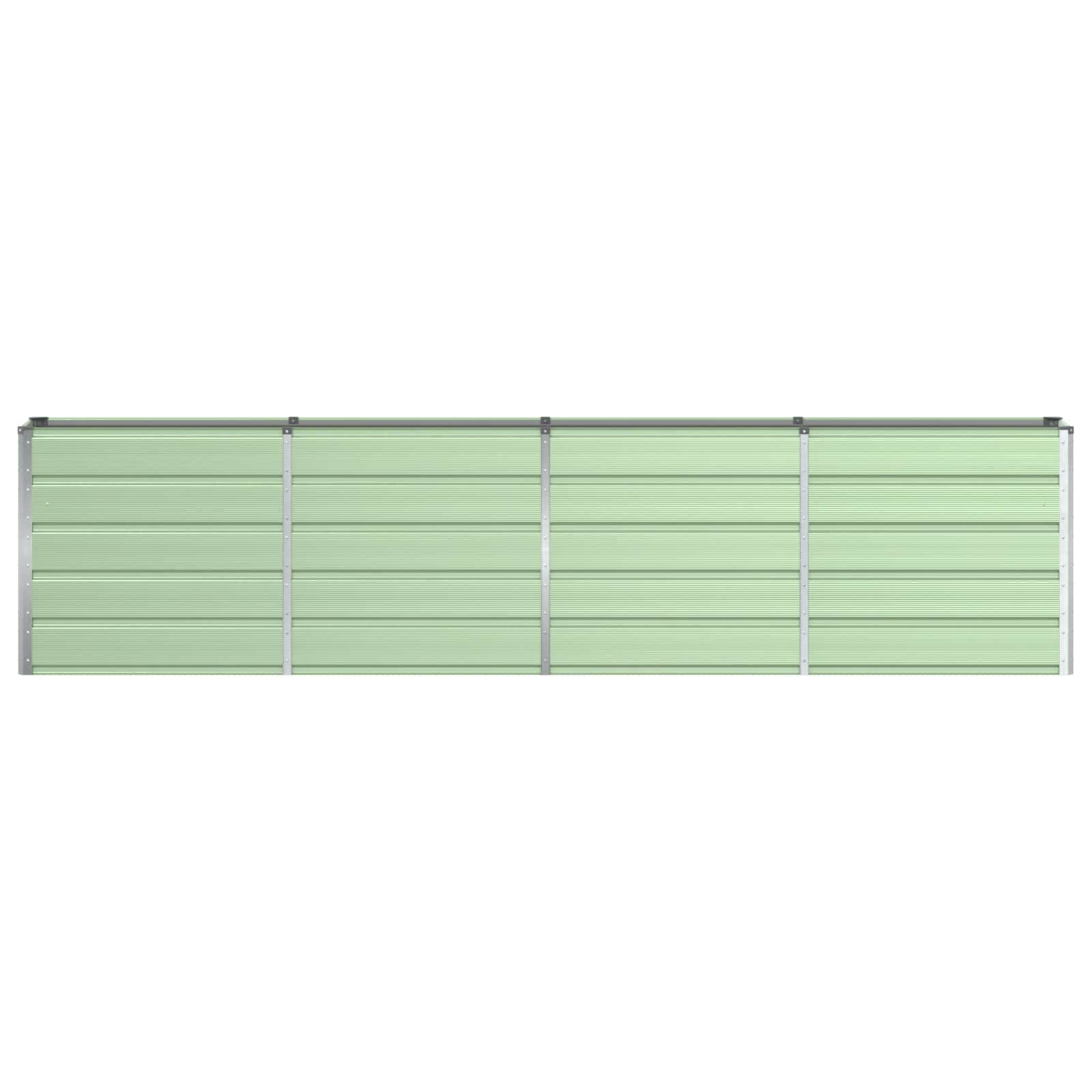 Fioriera Verde 320 x 40 x 75 cm Acciaio