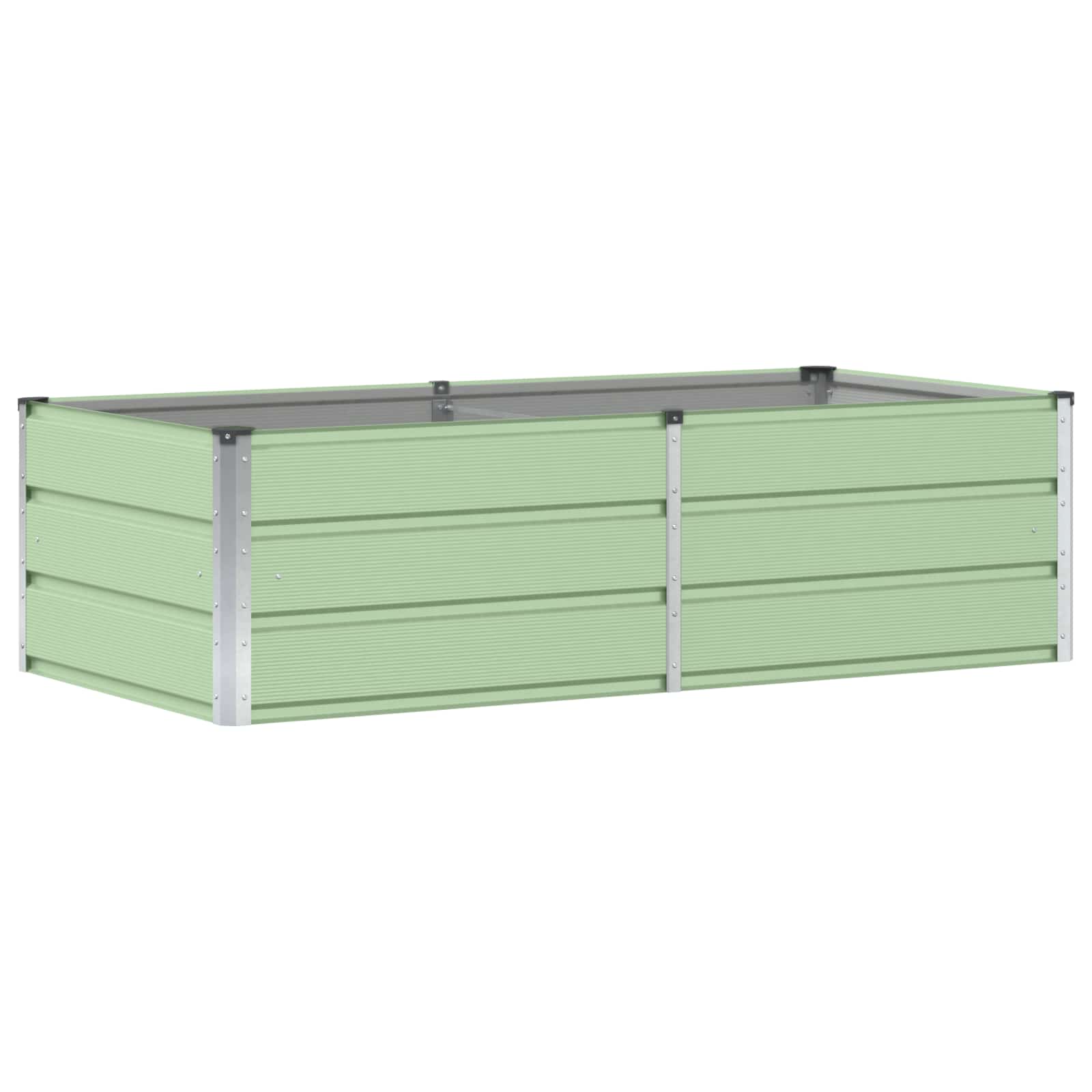 Fioriera Verde 160 x 80 x 45 cm Acciaio