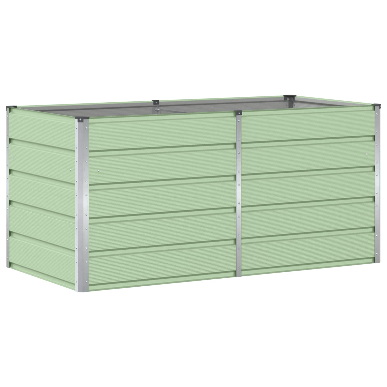 Fioriera Verde 160 x 80 x 75 cm Acciaio