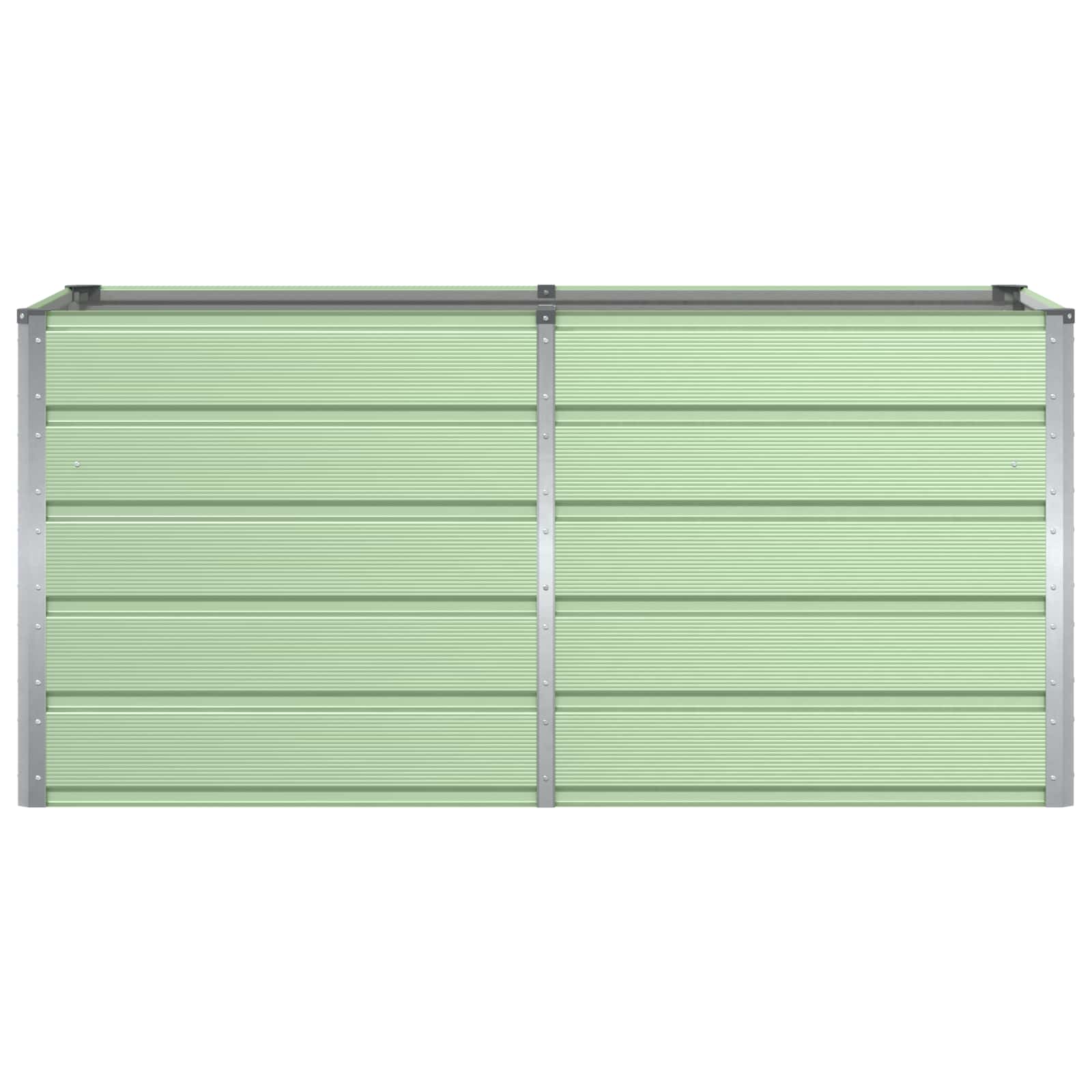 Fioriera Verde 160 x 80 x 75 cm Acciaio
