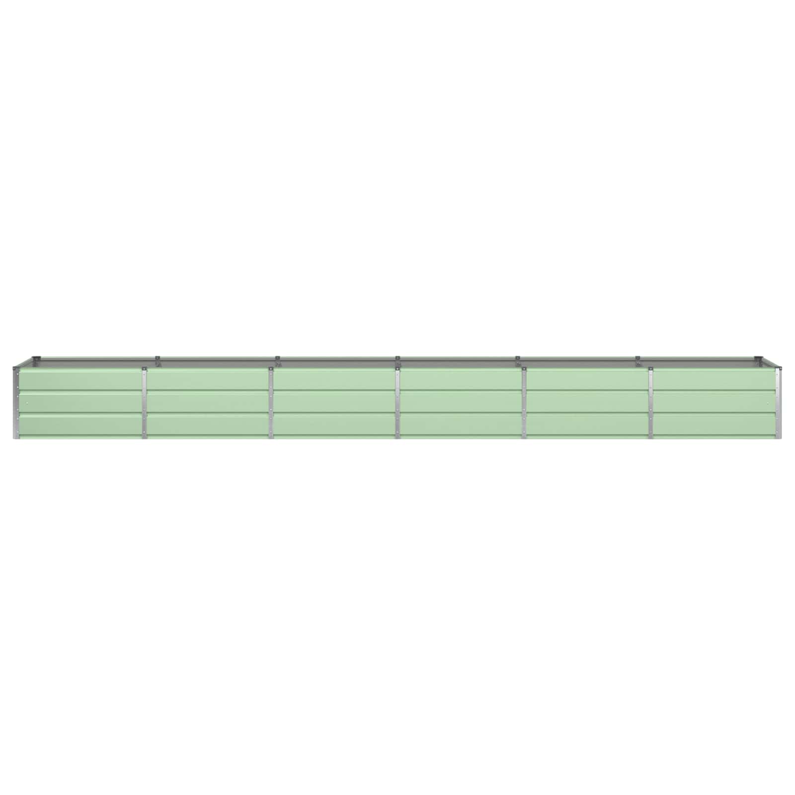 Fioriera Verde 480 x 80 x 45 cm Acciaio