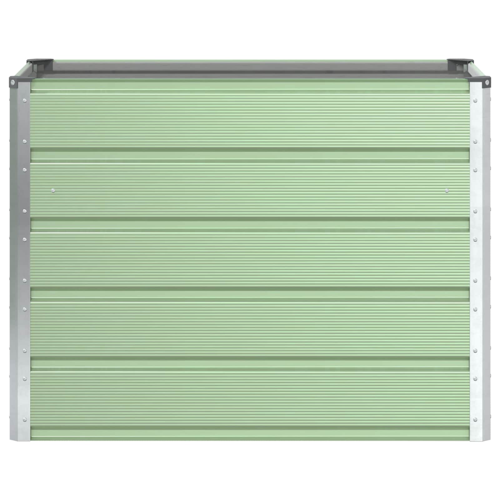 Fioriera Verde Pastello 100 x 50 x 77 cm Acciaio zincato