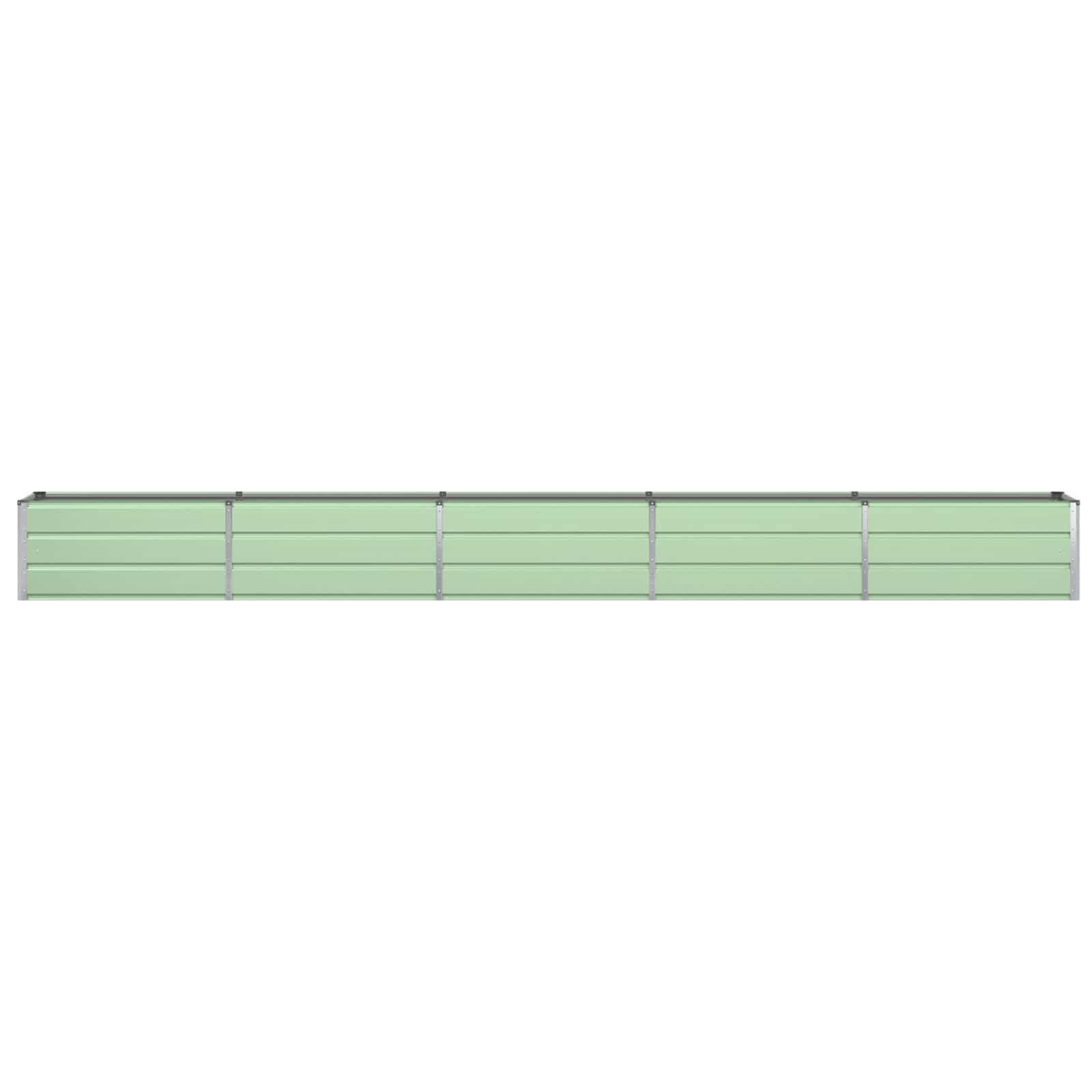 Fioriera Verde Pastello 480 x 50 x 45 cm Acciaio zincato