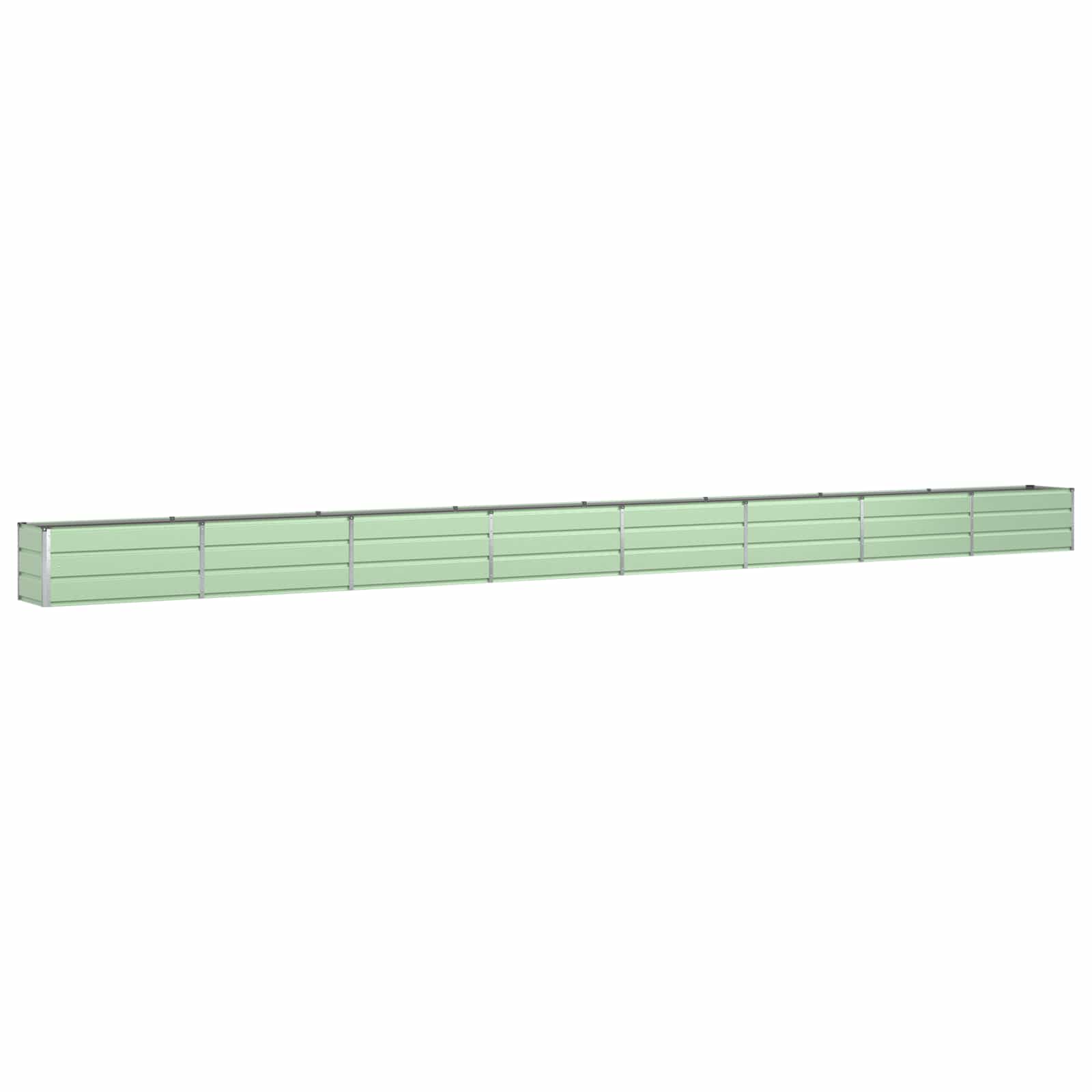 Fioriera Verde Pastello 770 x 50 x 45 cm Acciaio zincato
