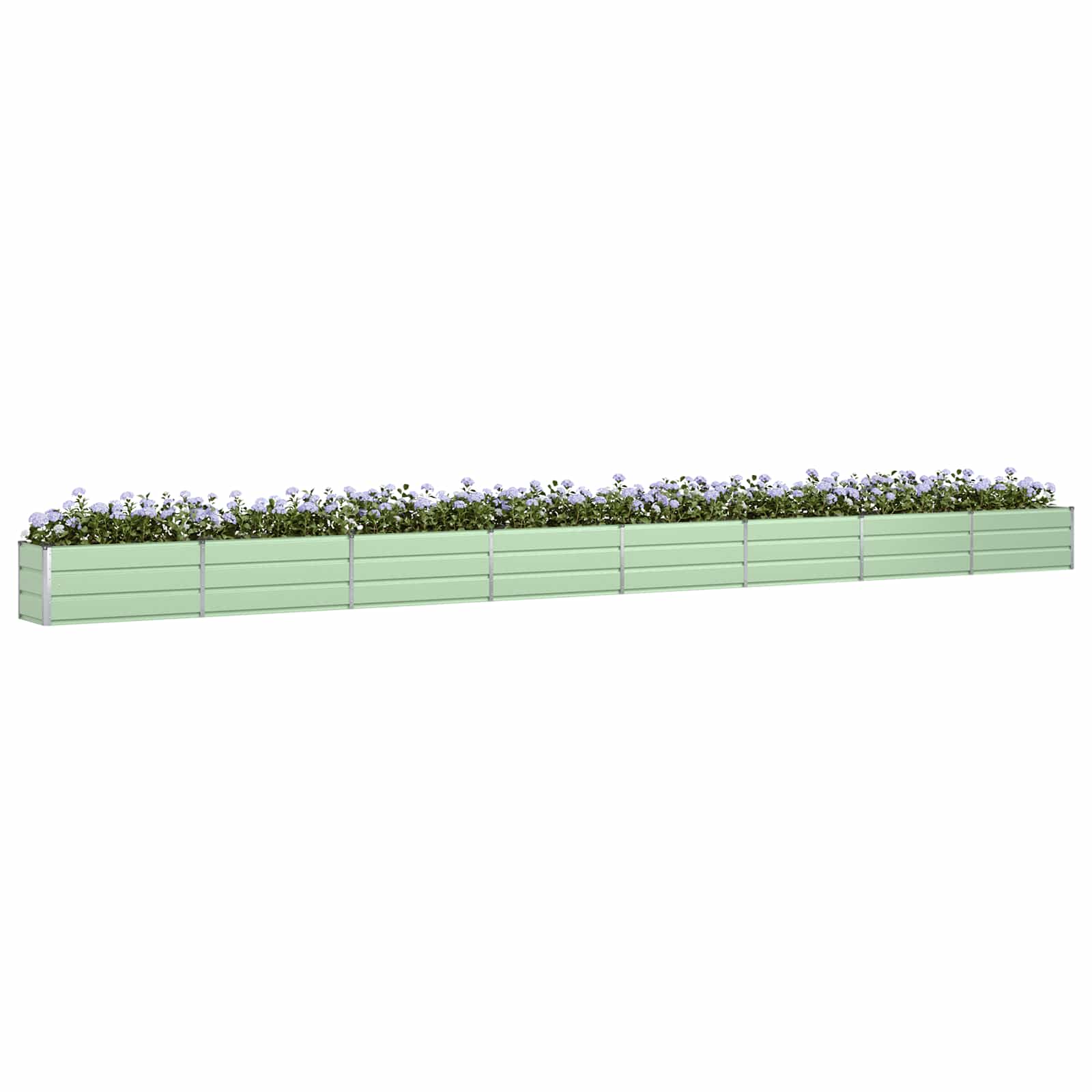 Fioriera Verde Pastello 770 x 50 x 45 cm Acciaio zincato