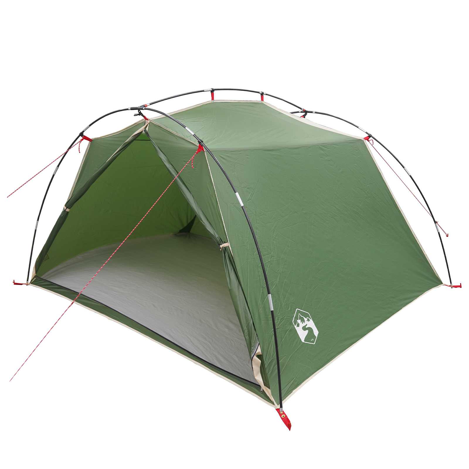 Tenda a tunnel 4 persona Verde