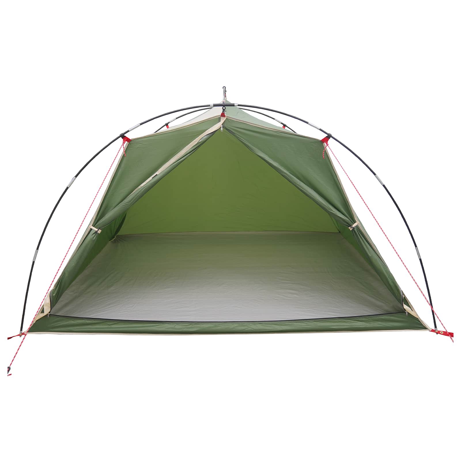 Tenda a tunnel 4 persona Verde