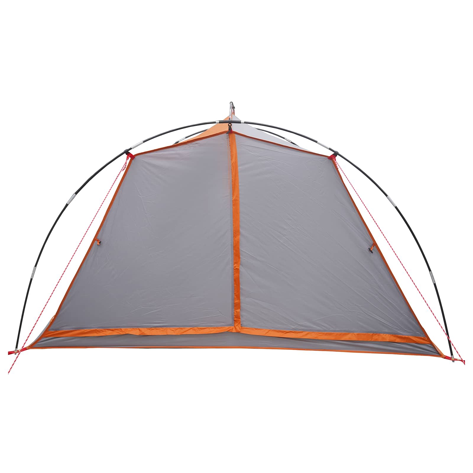 Tenda a tunnel 4 persona Grigio e arancione