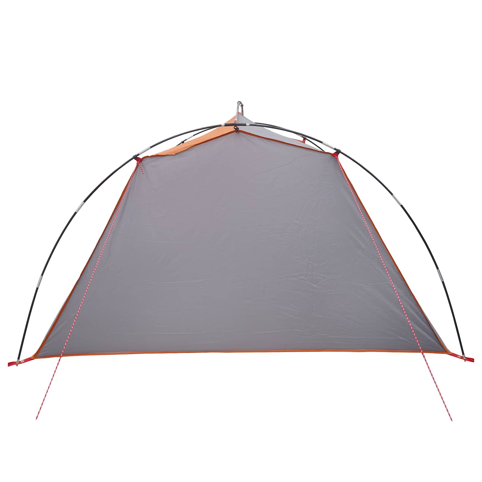 Tenda a tunnel 4 persona Grigio e arancione