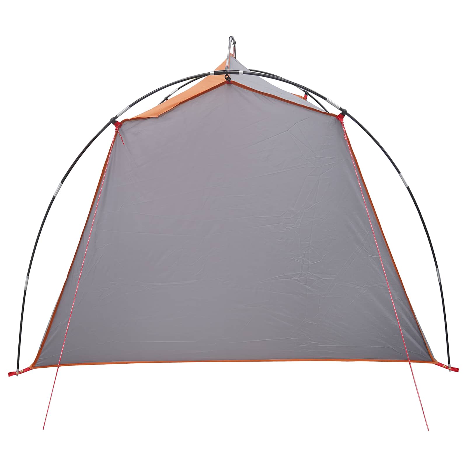 Tenda a tunnel 2 persona Grigio e arancione