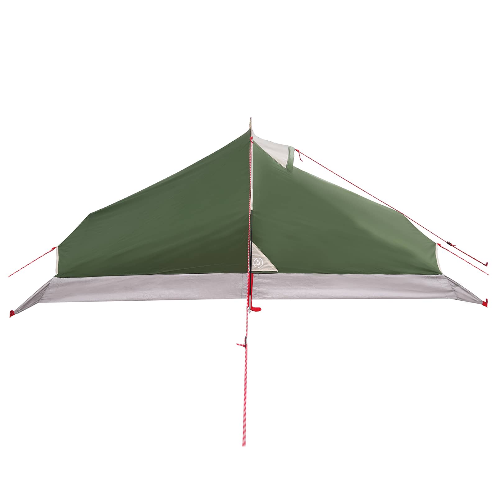 Tenda da backpacking 4 persona Verde