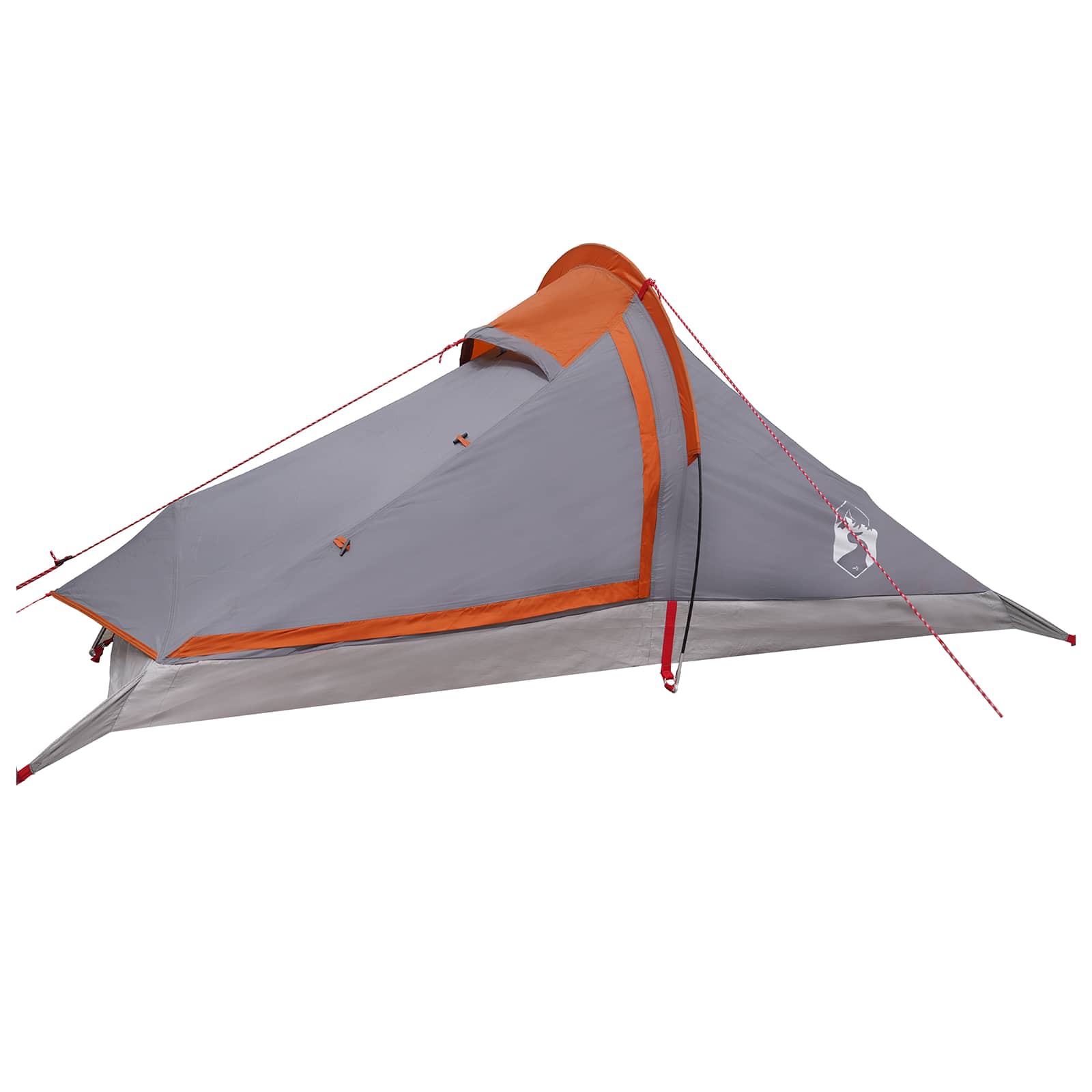 Tenda da backpacking 4 persona Grigio e arancione