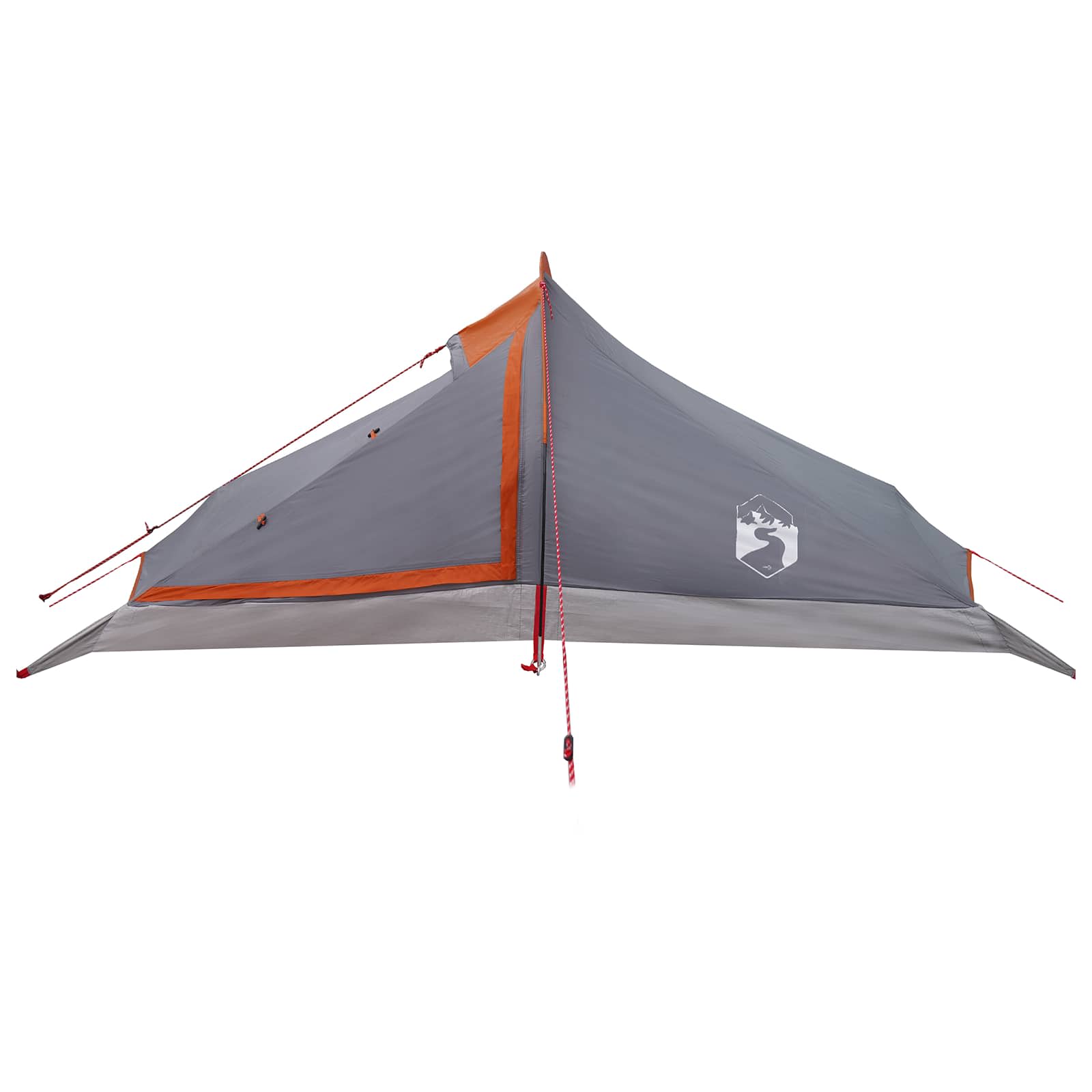 Tenda da backpacking 4 persona Grigio e arancione