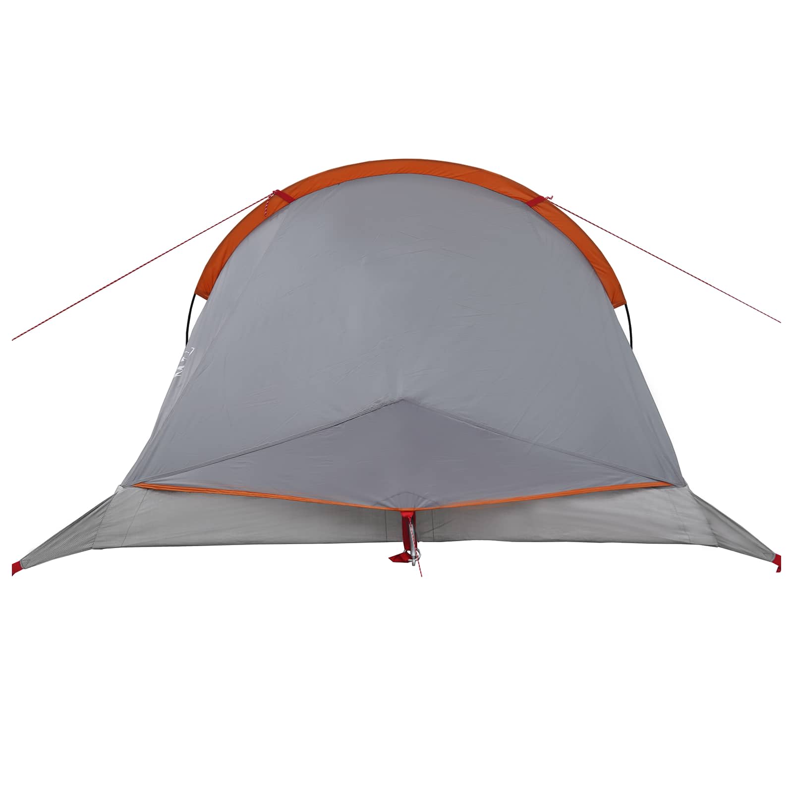 Tenda da backpacking 4 persona Grigio e arancione