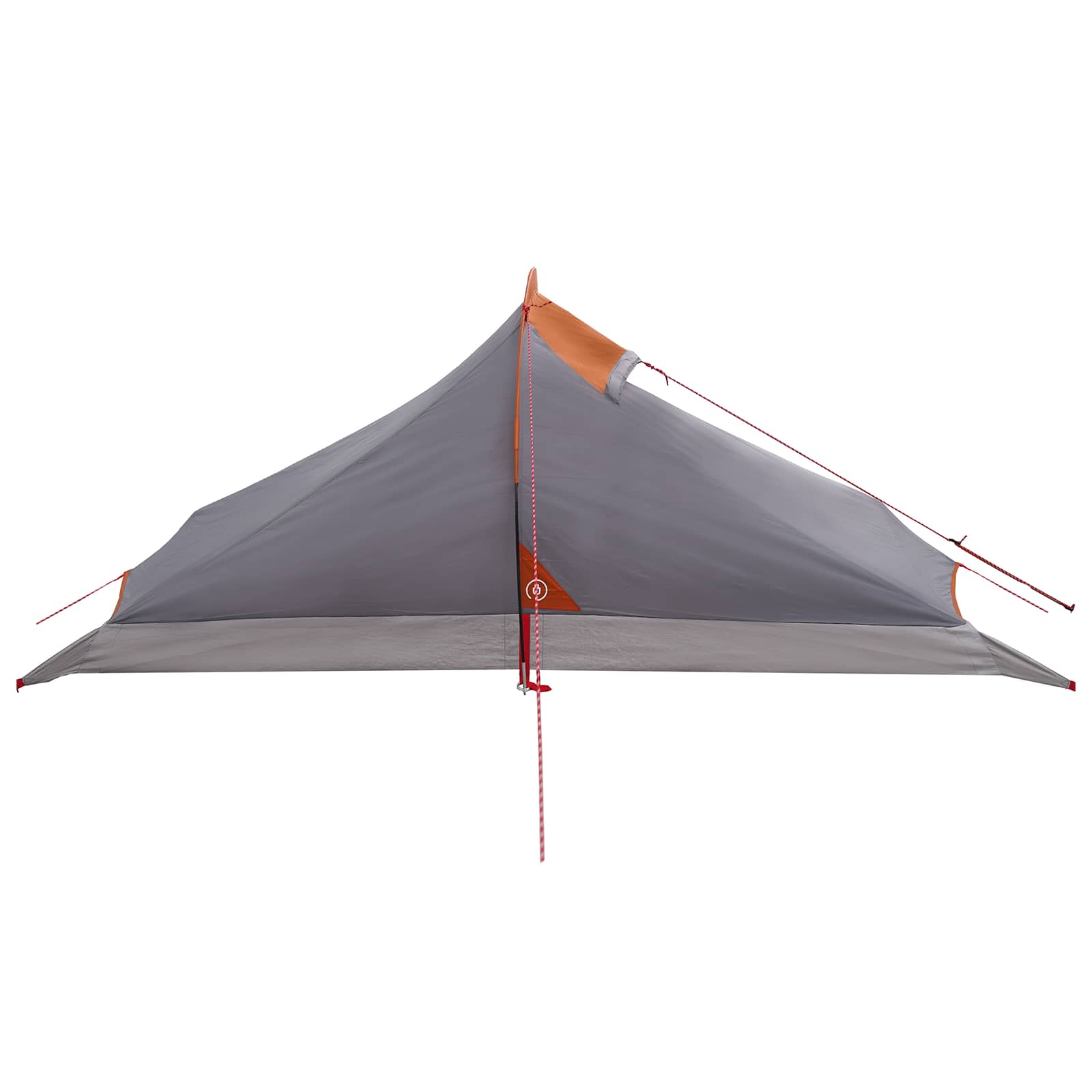 Tenda da backpacking 4 persona Grigio e arancione