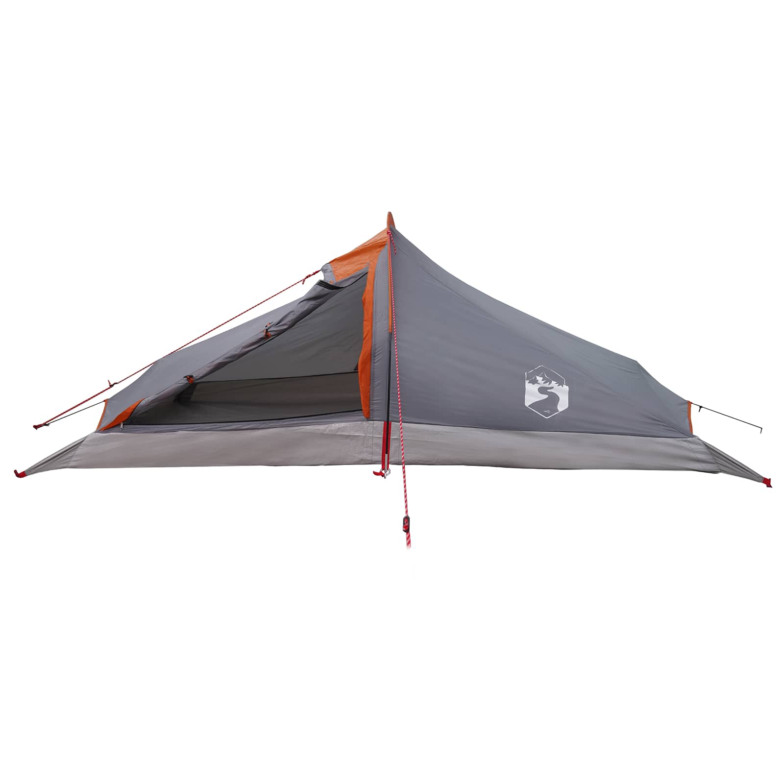 Tenda da backpacking 2 persona Grigio e arancione