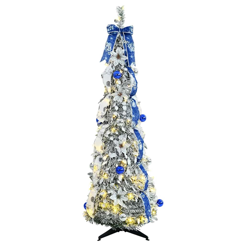 Albero di Natale artificiale Bianco 150 cm PVC