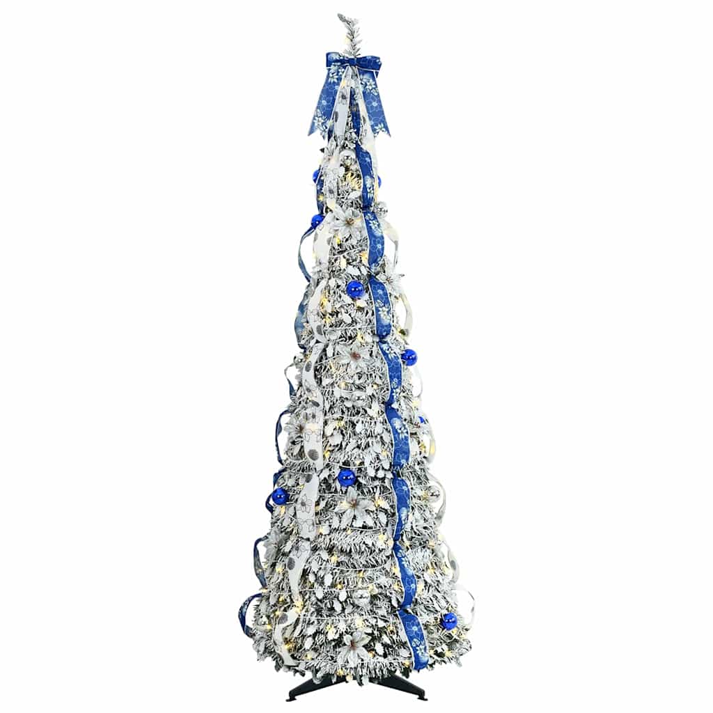 Albero di Natale artificiale Bianco 180 cm PVC