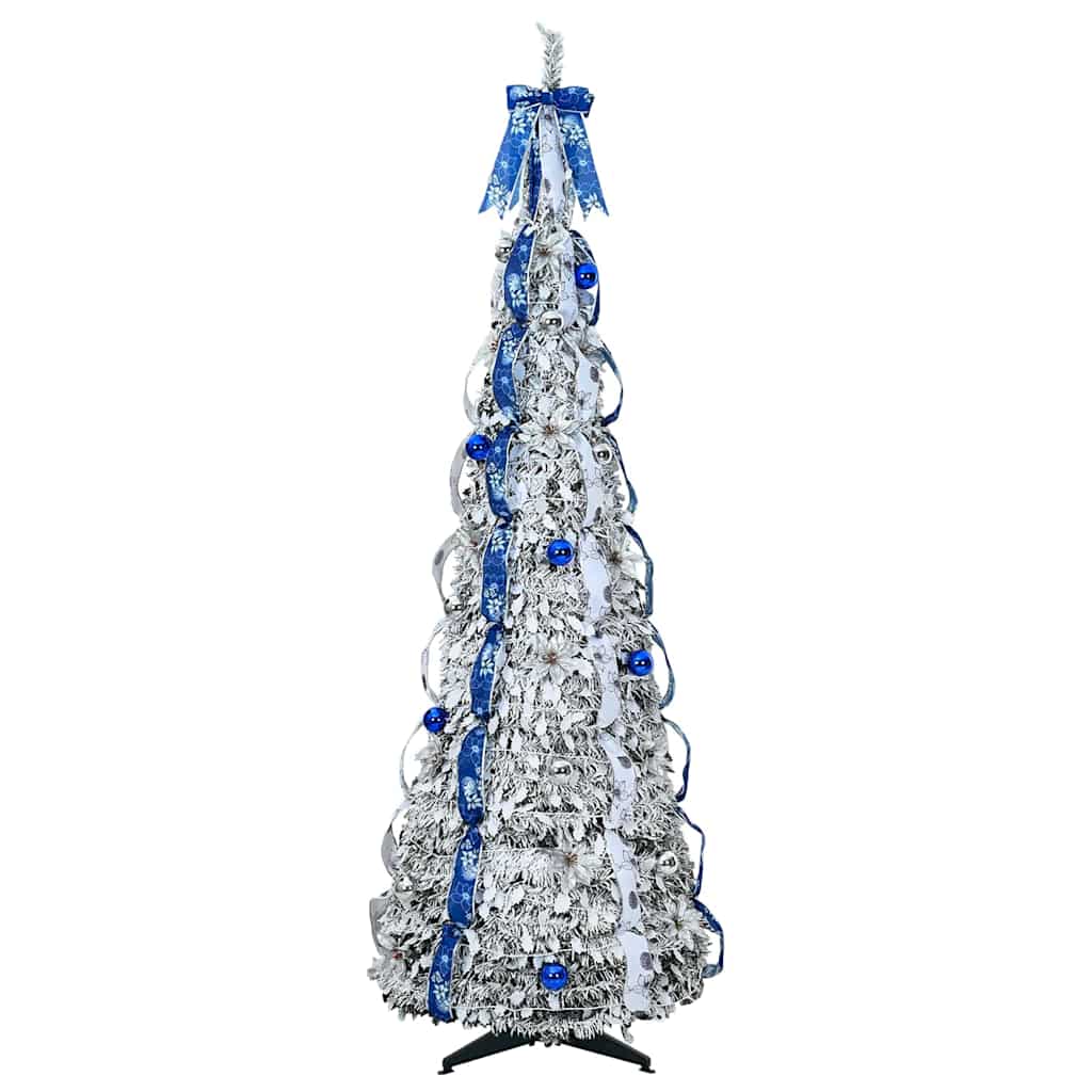 Albero di Natale artificiale Bianco 210 cm PVC