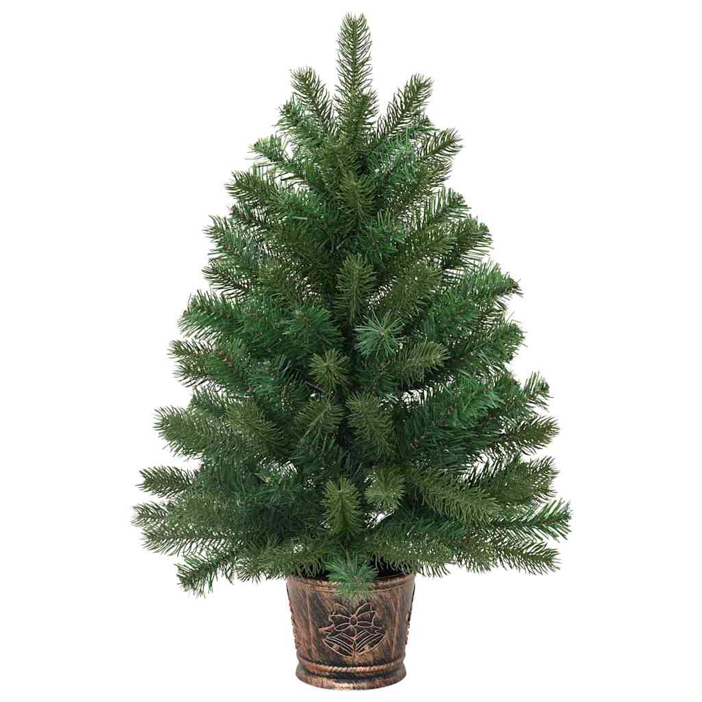 Albero di Natale artificiale Verde 75 cm PVC, PE e acciaio
