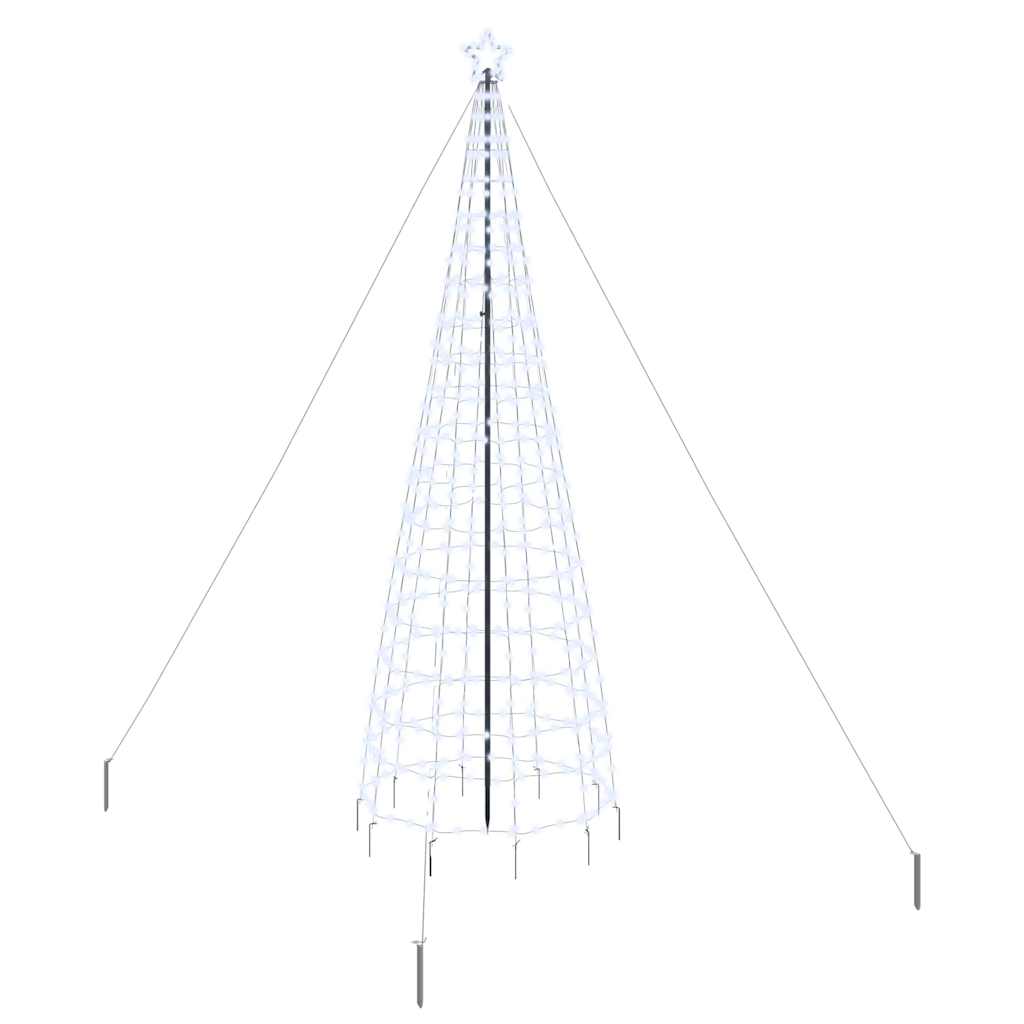 Albero di Natale LED EKENAS 400 cm 800 LED Bianco freddo