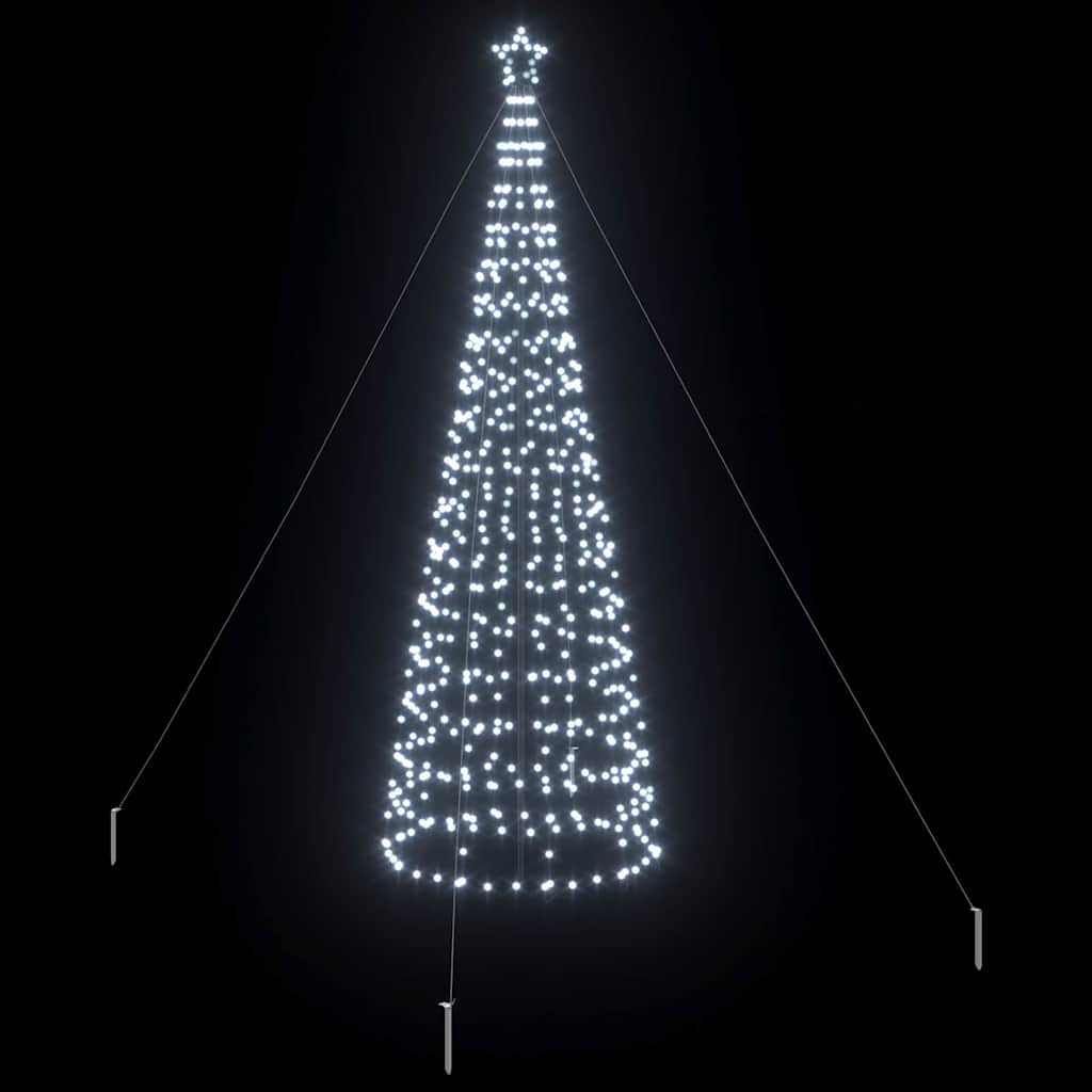 Albero di Natale LED EKENAS 400 cm 800 LED Bianco freddo