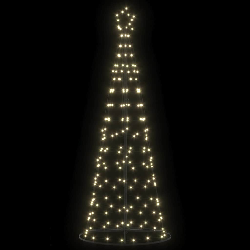 Albero di Natale LED Bianco caldo 250 cm Ferro